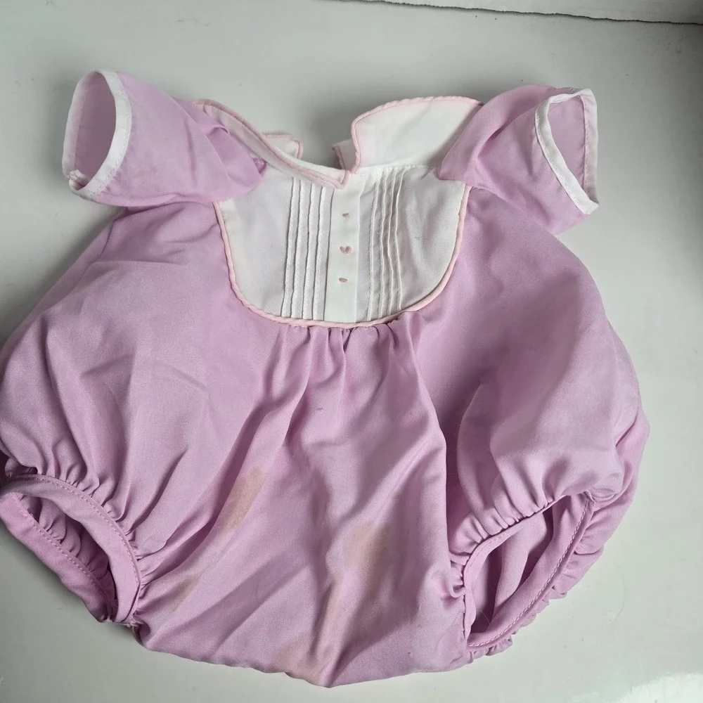 Vintage 1986 Puffalump Puppy Dog Fisher Price #8003 Pink Stuffed Plush Toy Shirt
